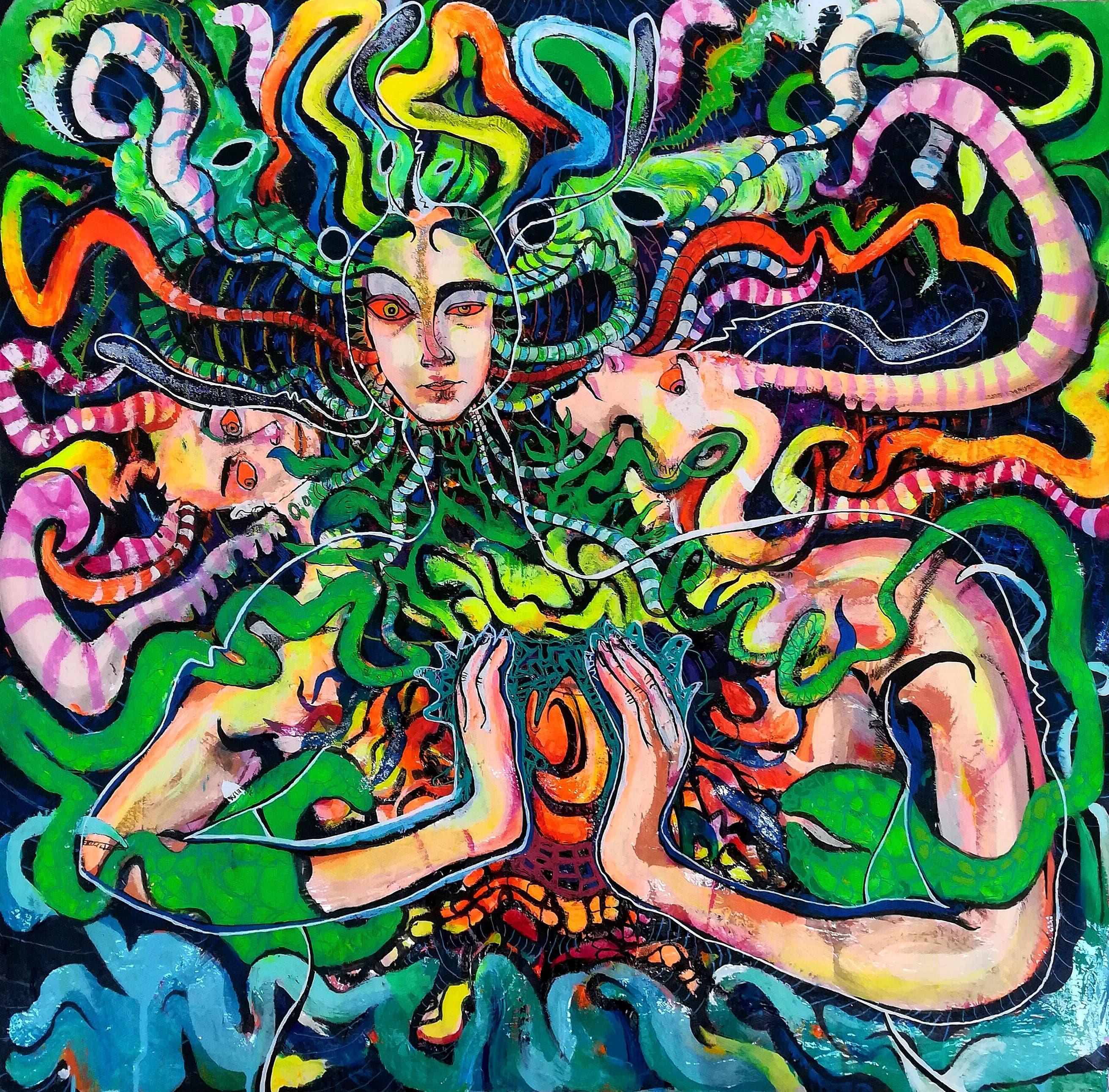 Abundance, Mixed media