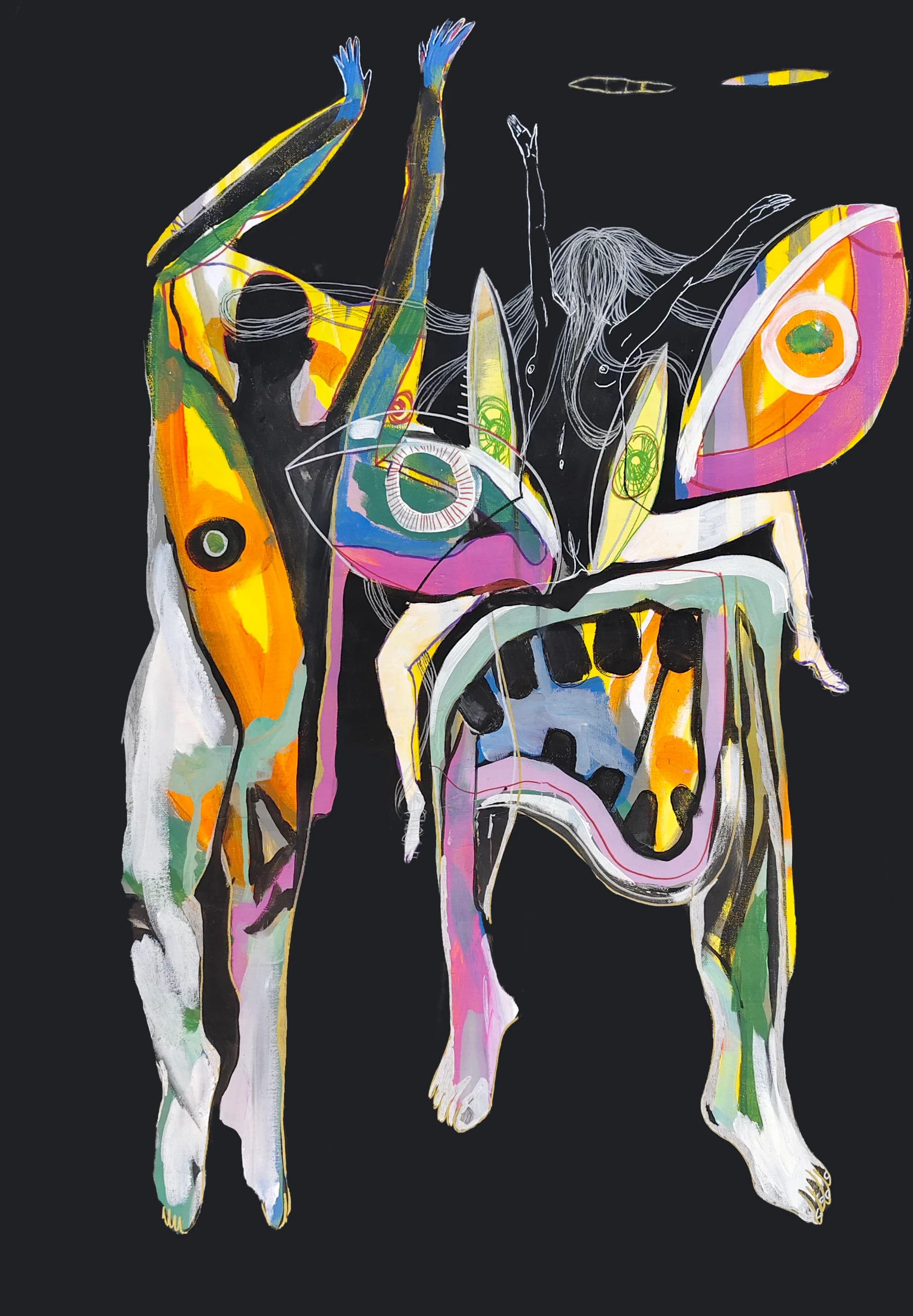 Chaos And Order, Mixed media