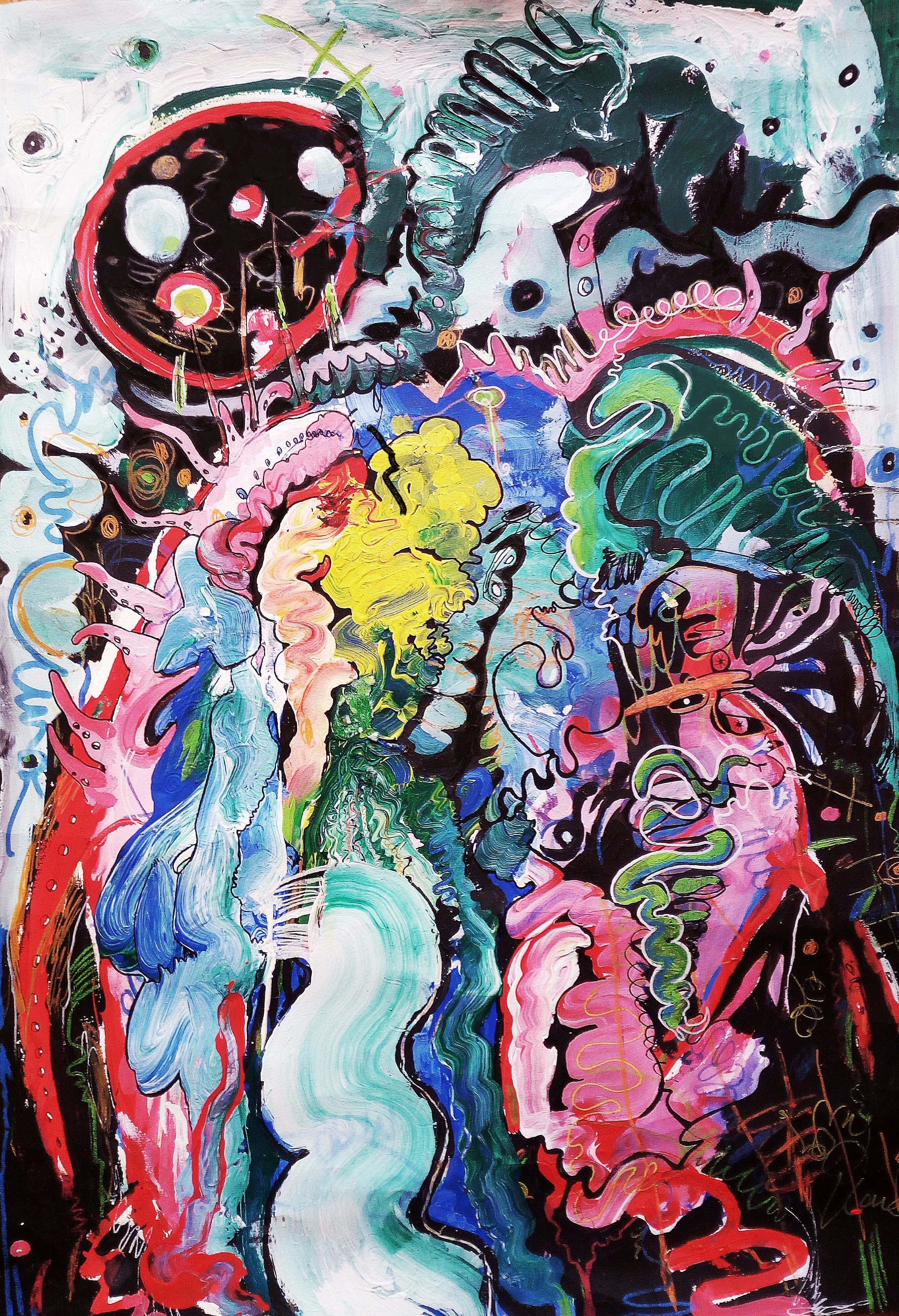 Cosmic Absorbing, Mixed media