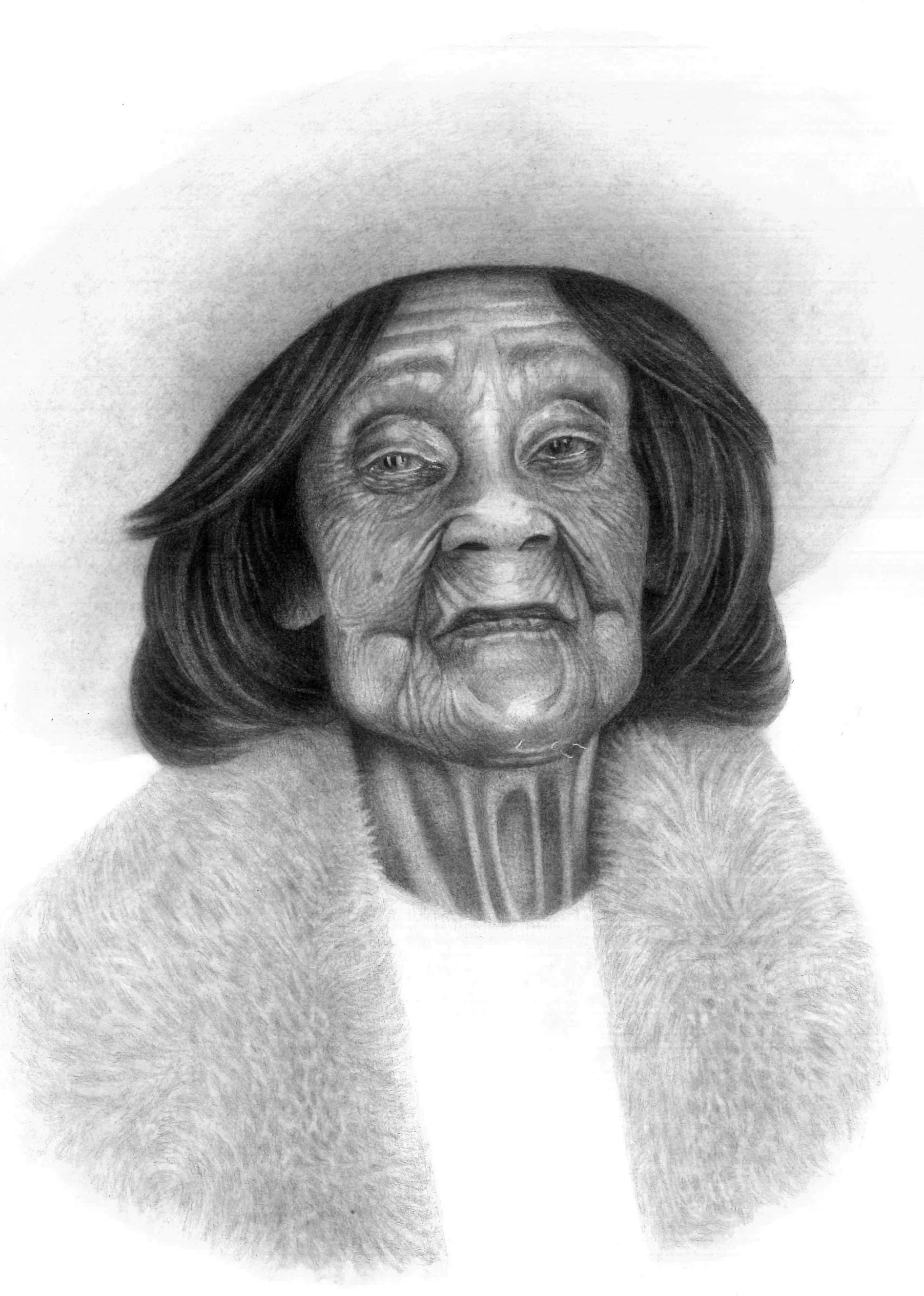 Portrait, Mixed media
