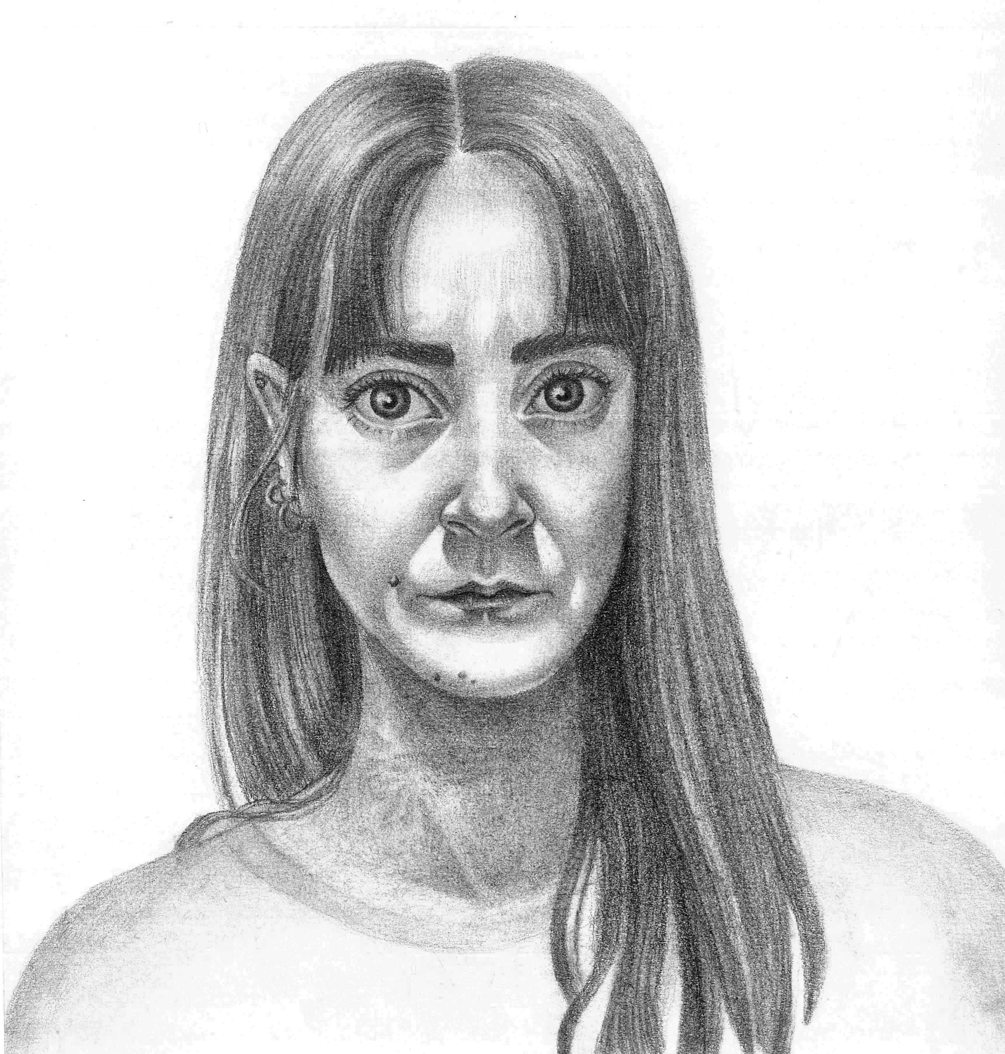 Selftportrait, Mixed media